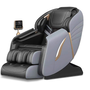 <b>Massage</b> Chair Commercial 130A SL Type Guide Rail 4D Robotic <b>Hand</b> <b>Massage</b> Plug-In Black Orange Brown - Product Image 4