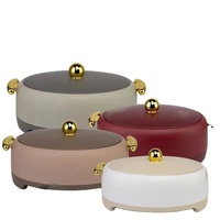 Ensemble de 3 pièces pour chauffe-aliments chauffants de 1,5L + 2L + 2,5L Ensemble de récipients de stockage d'aliments