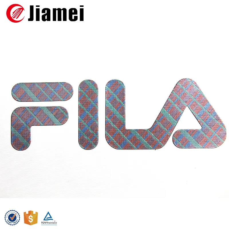 Custom T-shirt Heat Transfer Printing 3D Logo Silicone Rubber Sticker Patch