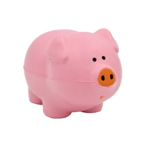 Pu Foam Piggy Bank Toy For Kids 2 To 4 Years High <b>Rebound</b> Fidget Toy Unisex - Product Image 5
