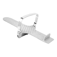 Outil de levage de panneaux en alliage d'aluminium Pied de porte Outil de levage de plaques de plâtre pour cloisons sèches Jeu d'outils à main multifonctionnels