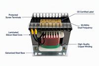 Transformateur de commande de machine-outil série JBK