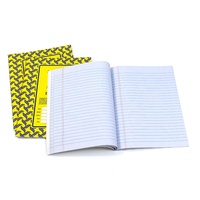 Imprimer un livre cahier à couverture souple pas cher reliure parfaite papier offset bas quantité minimale de commande Service d'usine