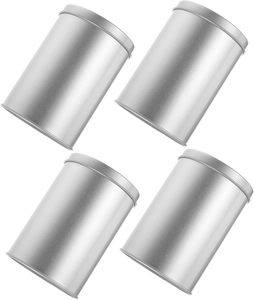 Boîte d'emballage en métal de haute qualité pour thé matcha noir, 50g 100g, boîtes rondes personnalisées, petites boîtes à thé en métal pour café - Product Image 1