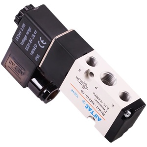   Électrovanne directionnelle 5/2 ou 3/2 voies 4V210-08 avec bobine de commande 220V, 24V, 12V pour air comprimé - Product Image 3