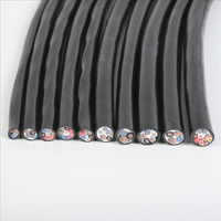 Industrielles Stromkabel 3-adrig 4mm² Premium-Qualität Ölbeständiges Kupferkabel für Fabrikautomation RVV PVC-Ummanteltes Flexibles Kabel