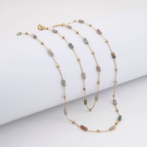 Cuentas Planas Personalizadas, Sin Deslustre, Rellenas de Oro, Cadena de Joyería Permanente al por Mayor para Joyería Permanente - Product Image 4