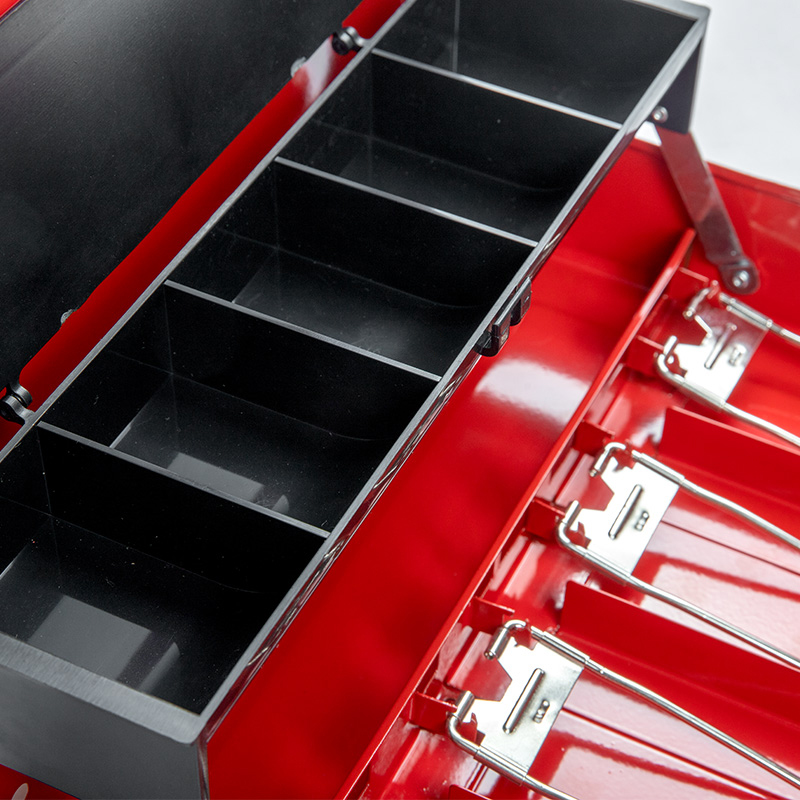 Денежный ящик с застежкой, металлический ящик для наличных денег в американском стиле, ящик для наличных с замком