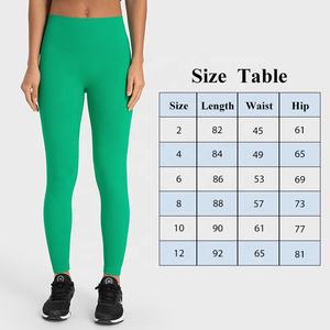 Nouveau pantalon de fitness de sport de levage de hanche européen et américain sans fil maladroit nuggedness taille haute pantalon de yoga serré - Product Image 4