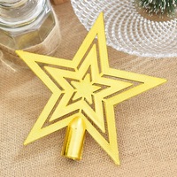Étoile de sapin de Noël durable et longue durée en polyrésine de haute qualité pour la décoration de la maison, le bureau, les fêtes et Noël