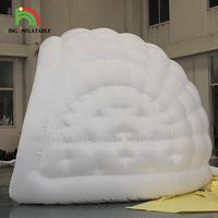 Chapiteau blanc de publicité extérieure de barre d'igloos de petits dômes gonflables louent la tente de partie d'événement