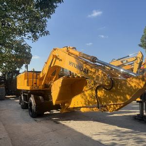 Gran descuento Hyundai 21 toneladas excavadora 210w-7 de segunda mano máquina de alto rendimiento de fabricación coreana excavadora Hyundai a la venta - Product Image 1