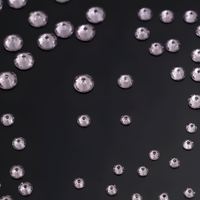 Perles de strass à coudre en résine époxy 5 mm, couleur mauve fumé, à dos plat, trou central, forme diamant, pour la fabrication de lustres, boucles d'oreilles et vêtements