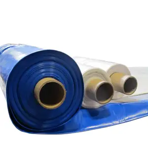 뜨거운 판매 큰 파란색 플라스틱 시트 6 밀 20x100 폴리에틸렌 블루 폴리에틸렌 시트