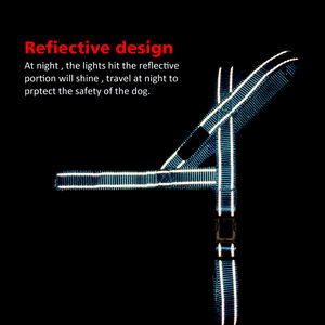 <span class=keywords><strong>Harness</strong></span> Anjing Fashionable Berbahan Nilon dengan Desain Vest dan Tali Tarik, Dapat Disesuaikan, untuk Penggunaan Luar Ruangan/Dalam Ruangan, Dogfavors HH725 Ribbons - Product Image 4