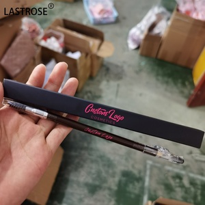 Cao sắc tố không thấm nước lông mày bút chì thương hiệu riêng Vegan hai mặt trán bút chì với Mài - Product Image 1