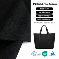Tissu Ripstop Élastique Enduit de Fil 100% Polyester Coupe-Vent Résistant aux Déchirures pour Filles, Idéal pour Bagages d'Extérieur, Tentes, Sacs à Dos PUPVC TPU
