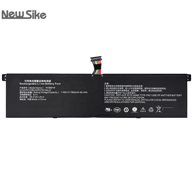 R15B01W Laptop Battery for Xiaomi Pro 15.6 Series Notebook R15B02W TM1701 171501-AL 171501-AF High Quality