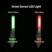 Lampe de pêche de nuit sans batterie LED rt70 capteur intelligent lumière de pêche starlight