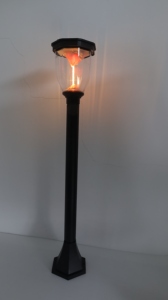 Everstar fiamma montagna IP65 resistente alle intemperie lampada <span class=keywords><strong>solare</strong></span> da giardino recinzione lampada da parete per esterno cortile illuminazione romantica - Product Image 5