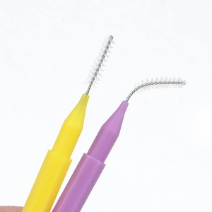 Brosses interdentaires pour <span class=keywords><strong>dents</strong></span> fil <span class=keywords><strong>dentaire</strong></span> cure-<span class=keywords><strong>dents</strong></span> en plastique orthodontique accolades brosse outil de nettoyage des <span class=keywords><strong>dents</strong></span> soins bucco-dentaires - Product Image 5