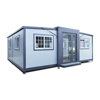 Maison personnalisée en gros à installation rapide Maison mobile modulaire de luxe extensible de bonne qualité en conteneur de Chine