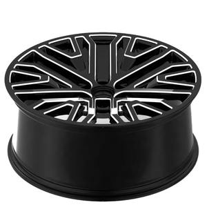 SUV personalizzato ruota OEM 22x9j 24x10j pollici 6x139.7 ET20 CB78.1 nero Full Painting cerchi in lega per GMC Sierra1500 cerchio limitato - Product Image 3