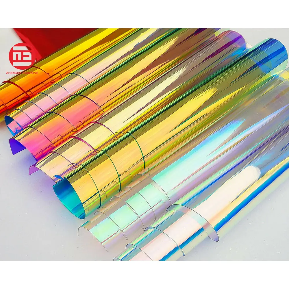 1.37x50M Arcobaleno Variopinto di Auto Adesivo Autoadesivo Della Decorazione di Vetro Dicroico Window Tint Film