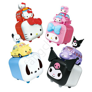 Giocattolo a sorpresa Bow Cartoon impilabile, a forma di auto, in capsule, per macchine acchiappacapri e distributori automatici, bambola da collezione, regalo per i fan degli <span class=keywords><strong>anime</strong></span> 100-120mm - Product Image 2