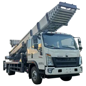 Китайский поставщик, 85 кВт, лестничные стеллажи, грузовик 45 м, лестничные подъемные грузовые машины