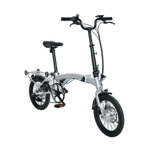 Bicicleta Eléctrica Plegable Todoterreno para Mujer, Uso Diario Urbano, Motor sin Escobillas de 250/500W, Batería de Litio 40 - Product Image 6