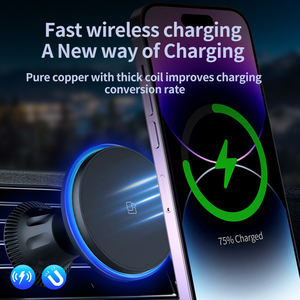 Produits tendance 2024 nouveautés <span class=keywords><strong>chargeur</strong></span> de voiture sans fil magnétique fort pour iphone 15 14 support lumière rvb Station de <span class=keywords><strong>chargeur</strong></span> rapide - Product Image 6