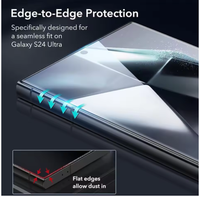 Film de protection d'écran pour Samsung Galaxy S24 Ultra S23 FE S22 Plus S21 S20 S24+ S 24 S24FE Film de protection d'écran