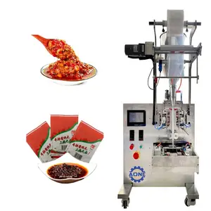 Automatische Erdnussbutter-Sachet-Füll verpackungs maschine Wasabi-Heißsaucen-Ölbeutel-Verpackungs maschine