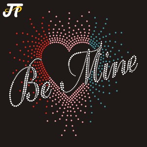 Lámina de transferencia personalizada con patrón de diamantes de imitación Hotfix Bling <span class=keywords><strong>para</strong></span> camisetas, decoración de malla, diseño plano de Mickey, accesorio artesanal a granel - Product Image 1