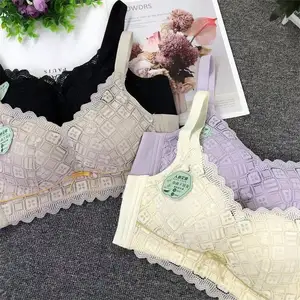 Manufacturer supply hot summer cotton bra Wrapped Chest women undergarment covering the chest and abdomen Sexy lace Underwear