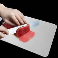 Tabla de cortar de acero inoxidable, SS 304, para Cocina