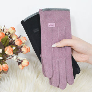 Guantes Delgados y Cálidos de Poliéster con Pantalla Táctil, Logotipo Personalizado, Guantes de Viaje Diarios para Mujer - Product Image 5