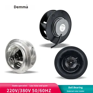 Ventilador Centrífugo Industrial Dema AC Turbo Vortex Wheel, 380v, Motor Silencioso de Alta Velocidad, Refrigeración de Gabinetes, Montaje Vertical, 220v - Product Image 3