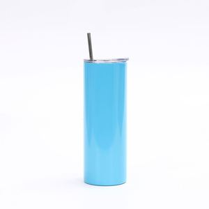 New 20oz Straight Stainless Steel Vacuum <b>Insulated</b> Thermal <b>Cup</b> Customizable Portable Slimming Design for Business and Car Use - Product Image 4