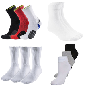 KTJ-0607-1 Männer Socken 100% Baumwolle Weiß Kleid Socken <span class=keywords><strong>Plain</strong></span> White Socken Männer - Product Image 6