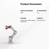 Robot Colaborativo JAKA Zu3 de 6 Ejes, Carga Útil de 3 kg, Alcance de 626 mm, Brazo Robótico Industrial para Recoger y Colocar y Atender Máquinas