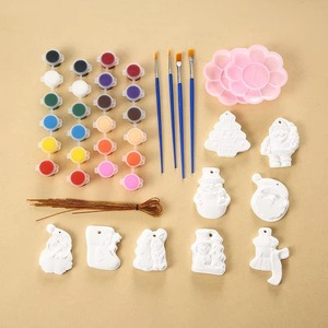 Easter <b>Rabbit</b> Plaster Doll Coloring <b>Toys</b> DIY Graffiti Set <b>for</b> Children's Intellectual Development Model Coloring - Product Image 4