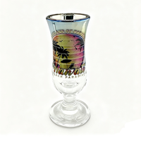 Verres à whisky fantaisie Hawaï personnalisés en gros, souvenirs touristiques, souvenirs de voyage, gobelet à shot, verre à liqueur durable et réutilisable