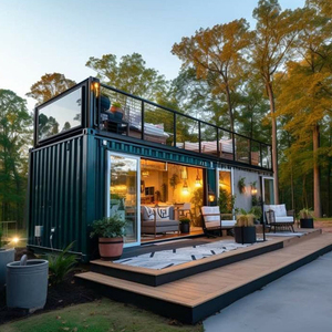 Lắp đặt nhanh chóng 20 chân mô-đun văn phòng container nhà đúc sẵn nhà CONTAINER di động làm bằng bảng điều khiển bánh sandwich - Product Image 4