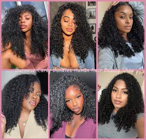 Extension di Capelli Umani Ondulati Profondi 26 28 30 Pollici, Grado 15A, 100% Capelli Vergini Grezzi Non Trattati Cambogiani, Effetto Bagnato e Ondulato - Product Image 2