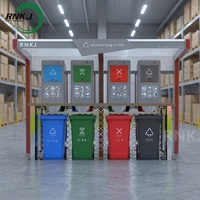 RNKJ Station de tri et de collecte des déchets souterraine, compacte, intégrée, professionnelle, moderne, urbaine, automatique, inodore et dissimulée
