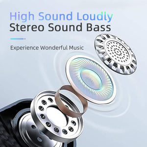 Gadgets electrónicos, reloj despertador portátil, cargador inalámbrico de 15W, altavoces de música, mesita de noche de Hotel, reloj despertador, altavoz Bluetooth - Product Image 3