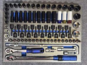 Set di Utensili in Acciaio Inossidabile da 526 Pezzi, Carrello Portautensili a 7 Cassetti per Stoccaggio e Uso in Officina - Product Image 5