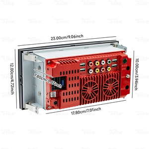 BQCC Autoradio multimédia universel 7 pouces Carplay Android 2Din Écran IPS Moniteur RGB RDS AM FM Stéréo de voiture USB Ford Transit - Product Image 4